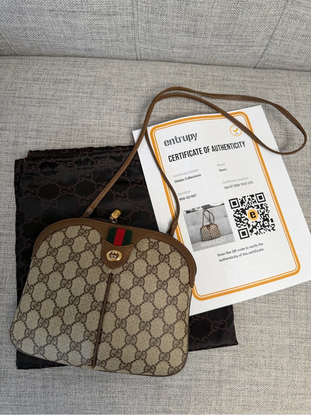 💚Gucci Ophidia GG Monogram Crossbody Bag | Collectible | Limited Edition❤️